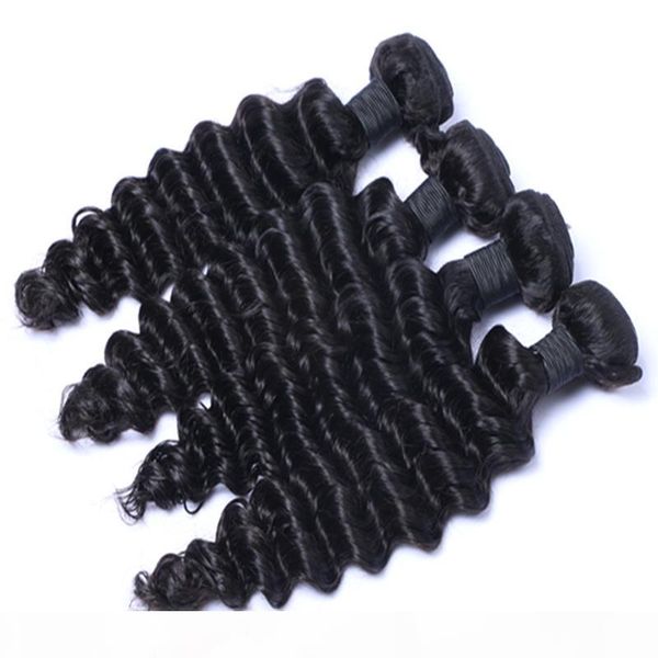 sale brazilian hair extensions peruvian indian malaysian cambodian remy human hair weave deep wave 100% unprocessed hair, Black
sale brazilian hair extensions peruvian indian malaysian cambodian remy human hair weave deep wave 100% unprocessed hair, Black