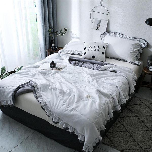 home textile korean wihte summer comforter patchwork quilt 150*200cm 200*230cm soft blue blanket thin comforter full king
home textile korean wihte summer comforter patchwork quilt 150*200cm 200*230cm soft blue blanket thin comforter full king