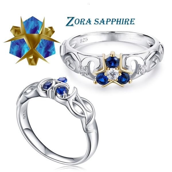 the legend of zelda crystal 925 sterling silver zora zora's sapphire ocarina of time engagement ring sh190930, Slivery;golden
the legend of zelda crystal 925 sterling silver zora zora's sapphire ocarina of time engagement ring sh190930, Slivery;golden