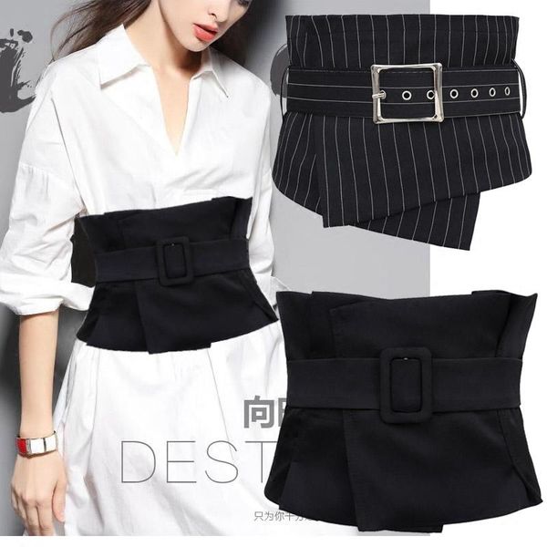 large vintage elegant ladies wide corset girdle women suit fabric buckle pin shirt dress waistband black striped waist belts, Black;brown
large vintage elegant ladies wide corset girdle women suit fabric buckle pin shirt dress waistband black striped waist belts, Black;brown