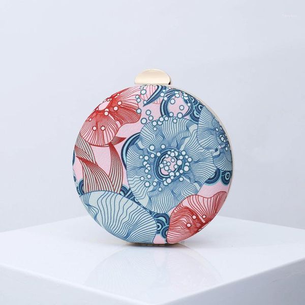 luxury clutch print flower handbag wedding evening women clutch round bag round purses handbags crossbody party shoulder bags1
luxury clutch print flower handbag wedding evening women clutch round bag round purses handbags crossbody party shoulder bags1