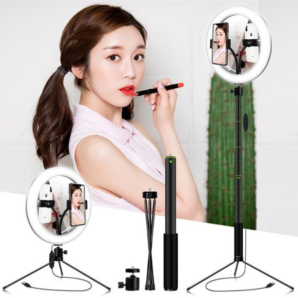 flash heads 10 inch led selfie ring light profissional usb lamp pography po with phone holder 1.5m tripod stand for makeup1
flash heads 10 inch led selfie ring light profissional usb lamp pography po with phone holder 1.5m tripod stand for makeup1