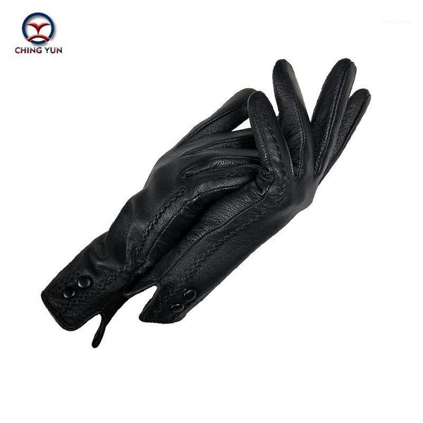 ching yun 2020 new women' gloves winter genuine leather buckskin woman 70% wool knit lining female side button fashion mittens1, Blue;gray
ching yun 2020 new women' gloves winter genuine leather buckskin woman 70% wool knit lining female side button fashion mittens1, Blue;gray