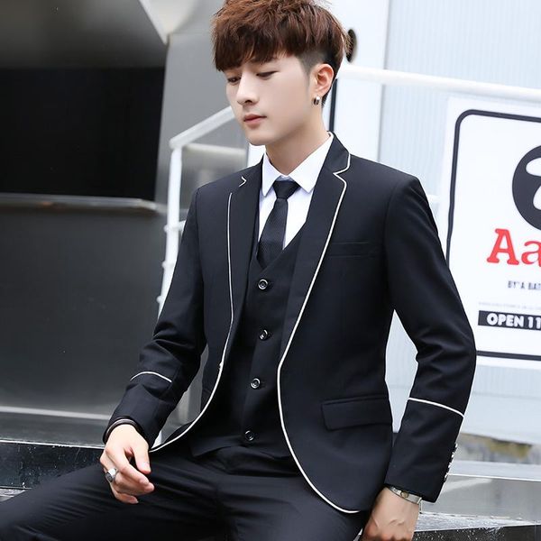 paragraph 2020 suits men thin han edition three-piece groomsman groom young handsome cultivate morality leisure clothing, Gray
paragraph 2020 suits men thin han edition three-piece groomsman groom young handsome cultivate morality leisure clothing, Gray