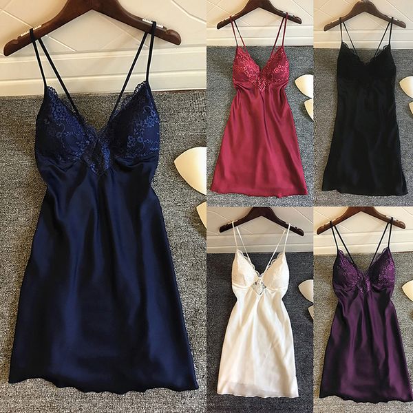 3pieces/lot dropshipping faux silk women pajamas dress robe lace sleepwear camisole nightdress home wear nightgown, Black;red
3pieces/lot dropshipping faux silk women pajamas dress robe lace sleepwear camisole nightdress home wear nightgown, Black;red