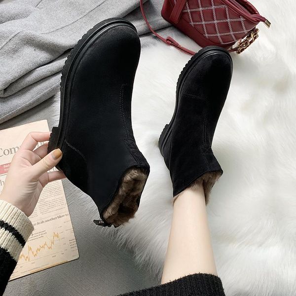 2020 fashion women boots brand winter shoes warm black round toe casual plus size female snow boots zapatillas mujer u11-97
2020 fashion women boots brand winter shoes warm black round toe casual plus size female snow boots zapatillas mujer u11-97