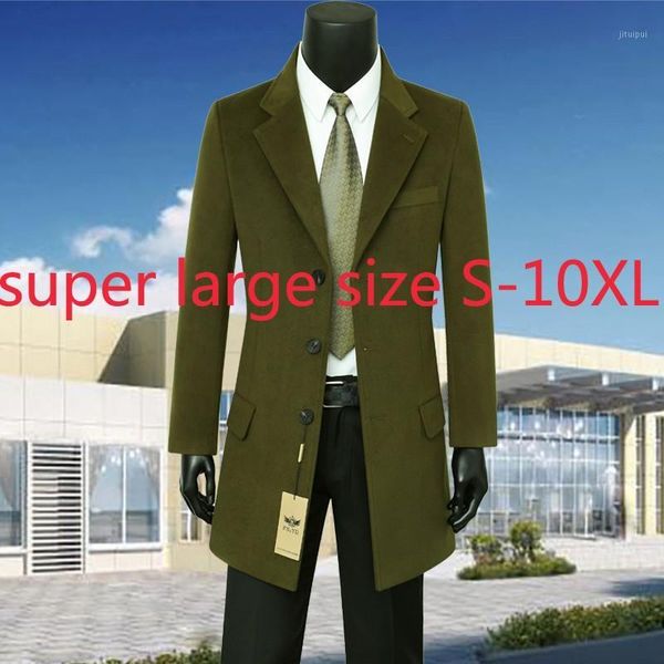new men suepr large men woolen coat winter youth suit collar fashion casual single breasted thick plus size s-10xl1, Black
new men suepr large men woolen coat winter youth suit collar fashion casual single breasted thick plus size s-10xl1, Black