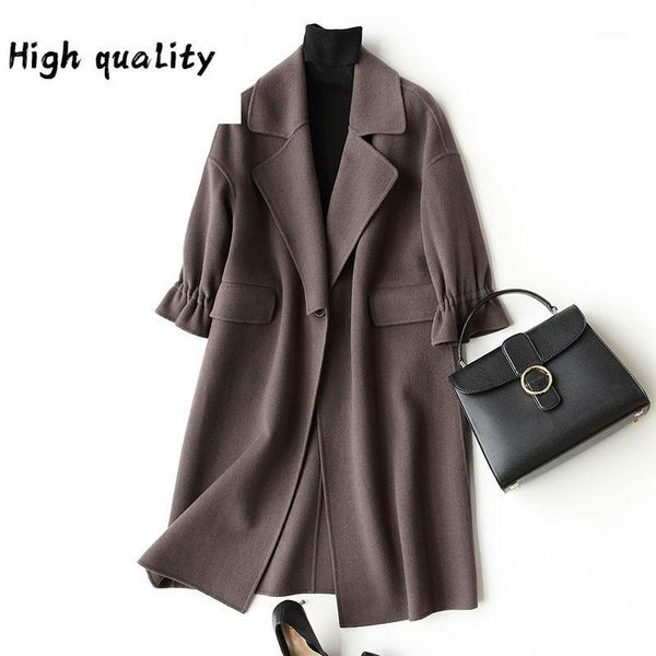 100% woman 2020 wool coat female winter jacket women long slim woolen coats cardigan jackets manteau femme hiver wyq11381, Black
100% woman 2020 wool coat female winter jacket women long slim woolen coats cardigan jackets manteau femme hiver wyq11381, Black