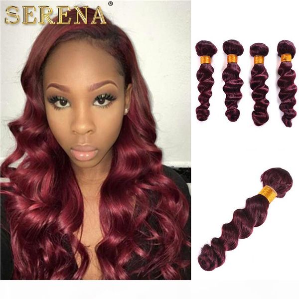 99j burgundy ombre human hair indian loose wave 4 bundle malaysian ombre loose wave hair ombre red weave hair extensions anuty funmi weavons, Black
99j burgundy ombre human hair indian loose wave 4 bundle malaysian ombre loose wave hair ombre red weave hair extensions anuty funmi weavons, Black