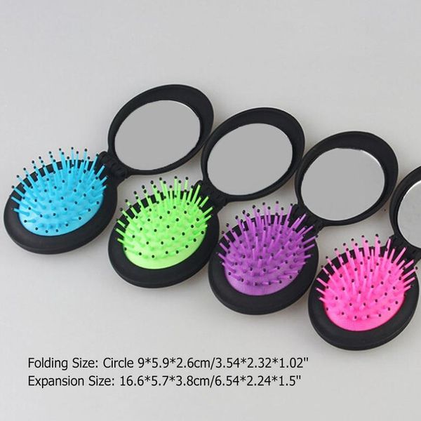 massage folding ballon hair combs curl mirror round portable environmental protection travel anti-static women gi sqcspj, Silver
massage folding ballon hair combs curl mirror round portable environmental protection travel anti-static women gi sqcspj, Silver