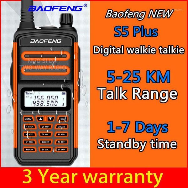 new baofeng s5 plus powerful walkie talkie cb radio transceiver 5-25km long range portable radio for hunt forest city upgrade 5r1
new baofeng s5 plus powerful walkie talkie cb radio transceiver 5-25km long range portable radio for hunt forest city upgrade 5r1