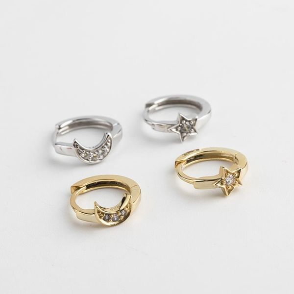 wtltc dainty cubic zirconia star moon hoop earrings 925 sterling sliver asymmetric earrings small tiny ear piercing1, Golden;silver
wtltc dainty cubic zirconia star moon hoop earrings 925 sterling sliver asymmetric earrings small tiny ear piercing1, Golden;silver