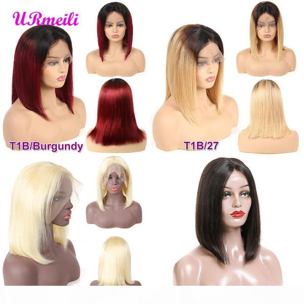 lace front human hair wigs ombre blonde short human hair bob wigs for black women 13x4 straight lace front wig brazilian remy hair, Black;brown
lace front human hair wigs ombre blonde short human hair bob wigs for black women 13x4 straight lace front wig brazilian remy hair, Black;brown