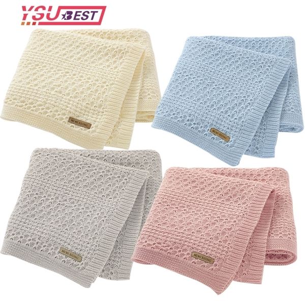 baby blankets super soft newborn bebes swaddle wrap 100*80cm knitted infant kids stroller basket bed blankets sleeping covers y201009
baby blankets super soft newborn bebes swaddle wrap 100*80cm knitted infant kids stroller basket bed blankets sleeping covers y201009
