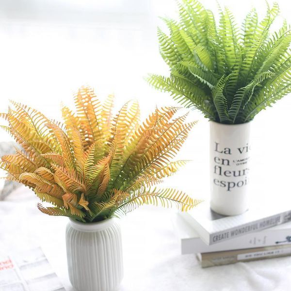 decorative flowers & wreaths 1pcs simulation fern grass green plant artificial persian leaves flower wall hanging plants home wedding decora
decorative flowers & wreaths 1pcs simulation fern grass green plant artificial persian leaves flower wall hanging plants home wedding decora
