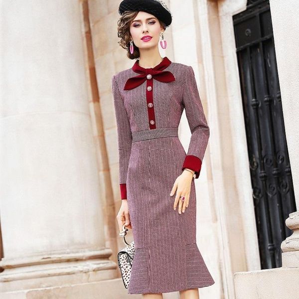 spring 2020 new woman office womanliness dress 3xl elegant long sleeves party dress ladies vintage work fishtail winter dresses1, Black;gray
spring 2020 new woman office womanliness dress 3xl elegant long sleeves party dress ladies vintage work fishtail winter dresses1, Black;gray