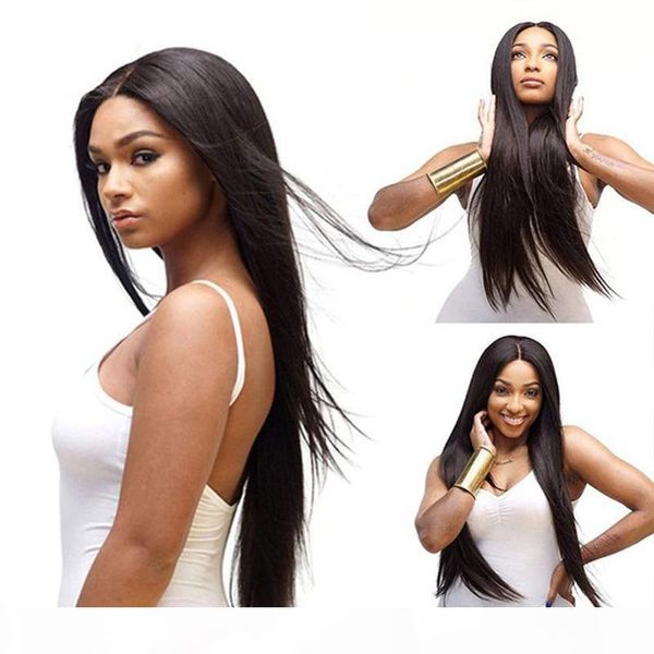 popular silky straight lace frontal wig full lace human hair wig remy hair pre plucked hairline for black women brazilian peruvian indian, Black;brown
popular silky straight lace frontal wig full lace human hair wig remy hair pre plucked hairline for black women brazilian peruvian indian, Black;brown