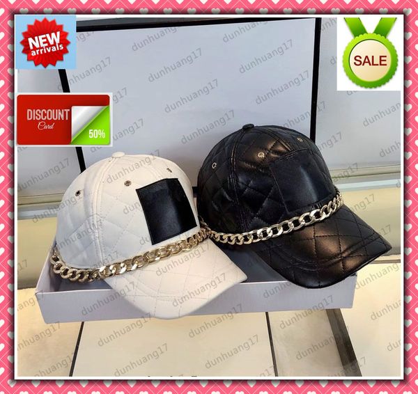 classic series fashion brand black leather men's baseball cap designer letter logo chain decoration casual fashion baseball cap, Blue;gray
classic series fashion brand black leather men's baseball cap designer letter logo chain decoration casual fashion baseball cap, Blue;gray