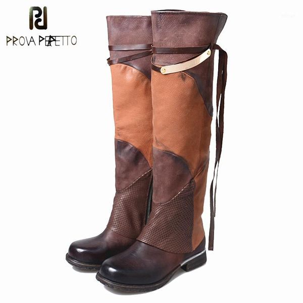 boots prova perfetto fashion genuine leather cool winter women mixed color square toe over knee short plush in warm shoes1, Black
boots prova perfetto fashion genuine leather cool winter women mixed color square toe over knee short plush in warm shoes1, Black