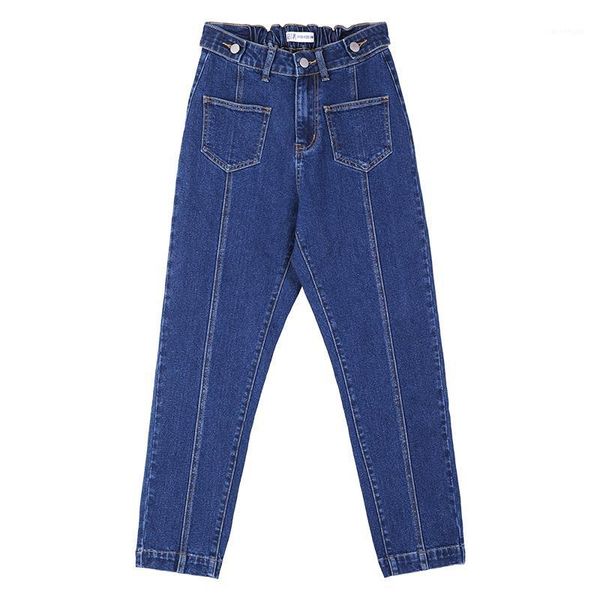 boyfriend jeans for women elastic waist plus size pocket splice fashion mom full length denim harem pants 6xl1, Blue
boyfriend jeans for women elastic waist plus size pocket splice fashion mom full length denim harem pants 6xl1, Blue