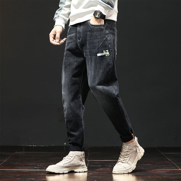 autumn new fashion brand men's jeans and jeans loose big size small feet capris black versatile harem trend rjmvj, Blue
autumn new fashion brand men's jeans and jeans loose big size small feet capris black versatile harem trend rjmvj, Blue
