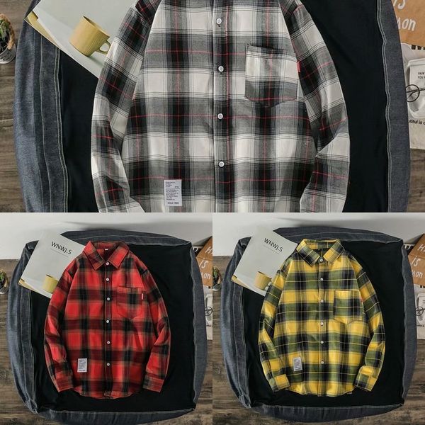 wa01r summer thin plaid men's long sleeve loose coat coat shirt shirttrendy korean handsome couple wear shirt trendy casual style ec2gy, Blue
wa01r summer thin plaid men's long sleeve loose coat coat shirt shirttrendy korean handsome couple wear shirt trendy casual style ec2gy, Blue