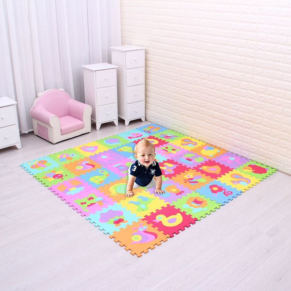 meiqicool animal baby eva foam play puzzle mat/ 18 or 36/lot interlocking exercise tiles floor carpet rug for kid,each 30cmx30cm lj201113
meiqicool animal baby eva foam play puzzle mat/ 18 or 36/lot interlocking exercise tiles floor carpet rug for kid,each 30cmx30cm lj201113
