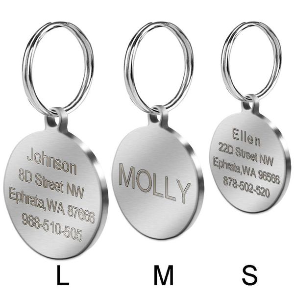 stainless steel customized dog id tags engraved personalized cat pet tags round bone shape stainle bbyyut
stainless steel customized dog id tags engraved personalized cat pet tags round bone shape stainle bbyyut