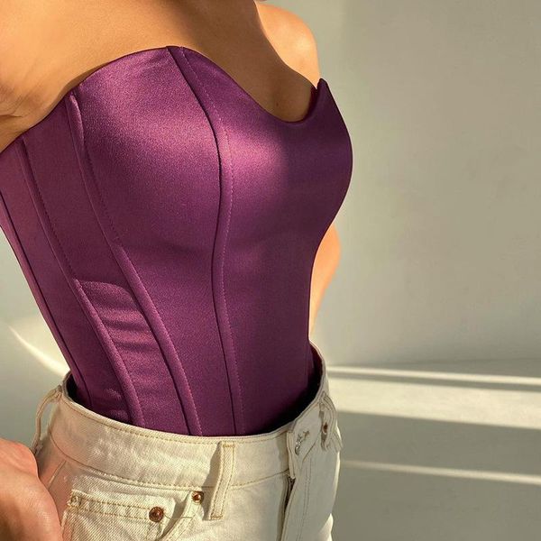 spring 2021 corset women breast wrap mall goth tank trendy y2k clothes night club outfits vintage bustier crop, White
spring 2021 corset women breast wrap mall goth tank trendy y2k clothes night club outfits vintage bustier crop, White