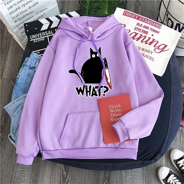 fashion 2020 autumn winter fleece women sportswear harajuku print funny cat what hip hop clothing streetwear hoodies sweatshirt 1014, Black
fashion 2020 autumn winter fleece women sportswear harajuku print funny cat what hip hop clothing streetwear hoodies sweatshirt 1014, Black