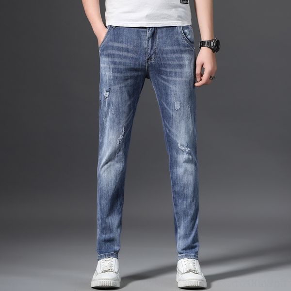 6po95 spring and summer jeansjeans 1912 jeansnew elastic slim fit men's jeans men's pants korean version of small leg pants and pl, Blue
6po95 spring and summer jeansjeans 1912 jeansnew elastic slim fit men's jeans men's pants korean version of small leg pants and pl, Blue