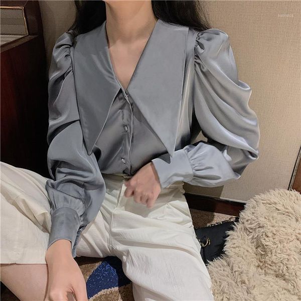 office ladies solid shirts chic long sleeve v-neck casual single-breasted blouses spring summer fashion women blouses 1, White
office ladies solid shirts chic long sleeve v-neck casual single-breasted blouses spring summer fashion women blouses 1, White