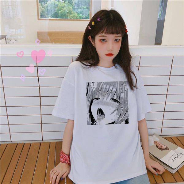 japanese fashion fun casual spoof short sleeved female summer large size cute cartoon print tees harajuku ulzzang t shirt, White
japanese fashion fun casual spoof short sleeved female summer large size cute cartoon print tees harajuku ulzzang t shirt, White