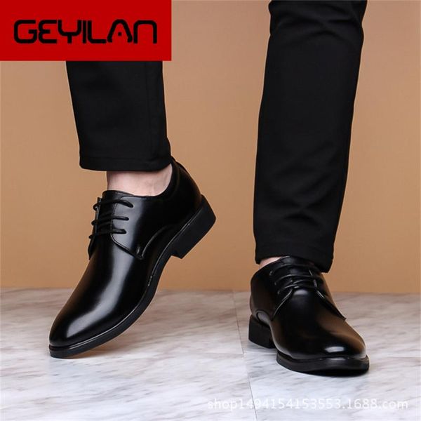 2020 men's dress shoes fashion flat shoes comfortable men's business office business casual, Black
2020 men's dress shoes fashion flat shoes comfortable men's business office business casual, Black