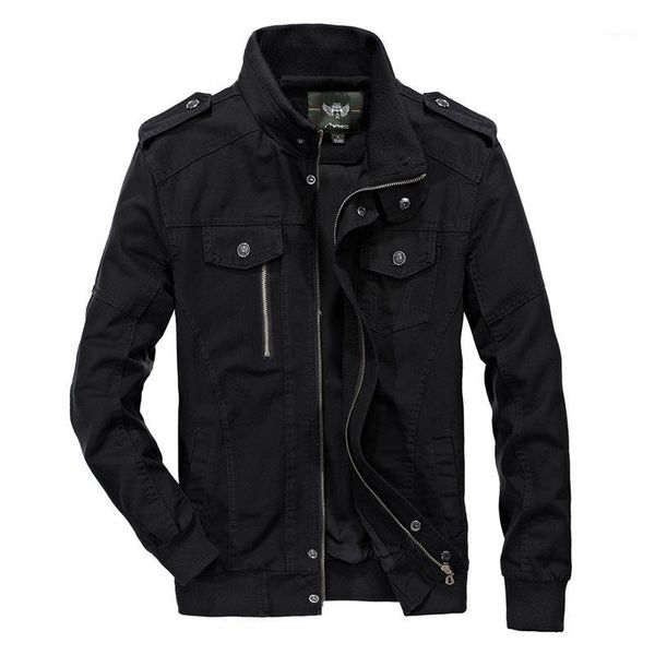 jacket men army cotton pilot coats spring autumn casual multi-pocket windbreaker bomber flight jackets plus size 6xl1, Black;brown
jacket men army cotton pilot coats spring autumn casual multi-pocket windbreaker bomber flight jackets plus size 6xl1, Black;brown