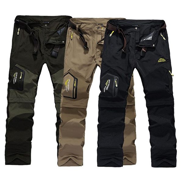 outdoor pants 2021 hiking quick dry men summer breathable camping trousers removable shorts hunting fishing, Black;green
outdoor pants 2021 hiking quick dry men summer breathable camping trousers removable shorts hunting fishing, Black;green