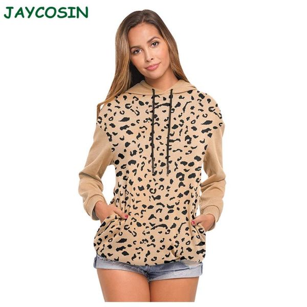 women's hoodies & sweatshirts jaycosin clothes women leopard print pullover and casual long sleeve blouse autumn winter 1107, Black
women's hoodies & sweatshirts jaycosin clothes women leopard print pullover and casual long sleeve blouse autumn winter 1107, Black