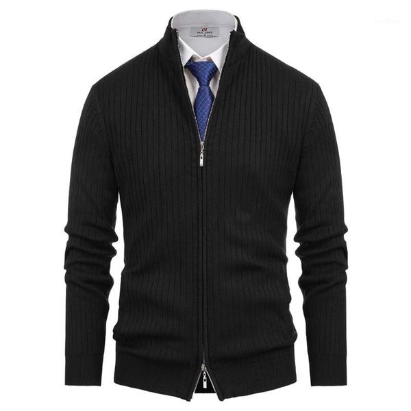 business coat men solid color warm vintage stand collar zip-up knitted coat knitwear cardigan stylish long sleeve office jacket1, Black;brown
business coat men solid color warm vintage stand collar zip-up knitted coat knitwear cardigan stylish long sleeve office jacket1, Black;brown