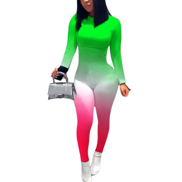 women gradient print long sleeve bodycon jumpsuit bandage skinny jumpsuit streetwear autumn winter romper outfits, Black;white
women gradient print long sleeve bodycon jumpsuit bandage skinny jumpsuit streetwear autumn winter romper outfits, Black;white