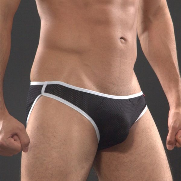 gay underwear men's briefs shorts brand new male low waist mesh breatbale u convex pouch underpants -xl wholesales, Black;white
gay underwear men's briefs shorts brand new male low waist mesh breatbale u convex pouch underpants -xl wholesales, Black;white
