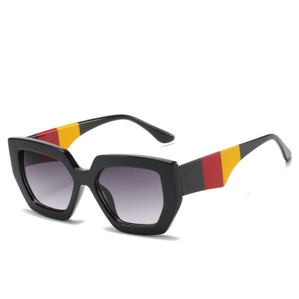new women's large frame sunglasses fashion thick leg trend sunglasses versatile sunglasses 2119 designer aws, White;black
new women's large frame sunglasses fashion thick leg trend sunglasses versatile sunglasses 2119 designer aws, White;black