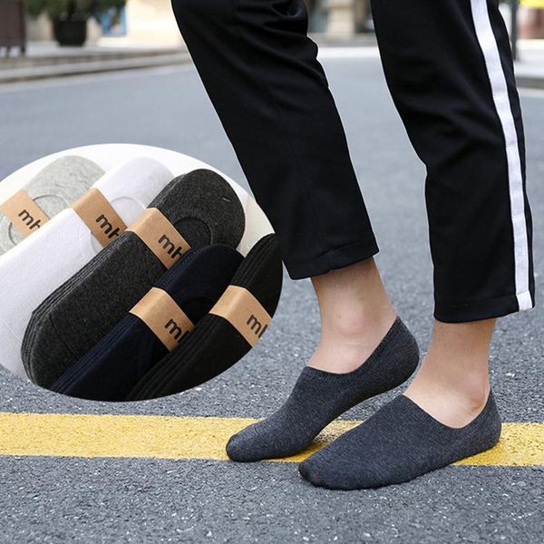 five pairs of solid color invisible socks men's spring and summer sile antiskid comfortable cotton boat socks waist bbyizy, Black
five pairs of solid color invisible socks men's spring and summer sile antiskid comfortable cotton boat socks waist bbyizy, Black