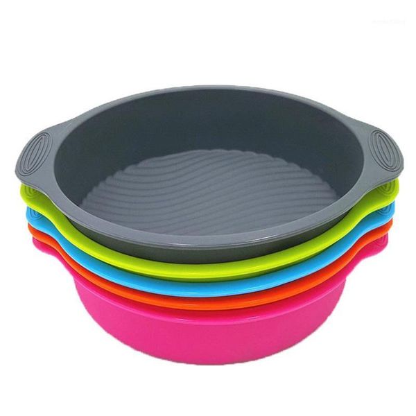 olayer 9 inch 29*24.5*6cm round shape 3d silicone cake mold dly cake baking tools baking tray mold 160g1
olayer 9 inch 29*24.5*6cm round shape 3d silicone cake mold dly cake baking tools baking tray mold 160g1