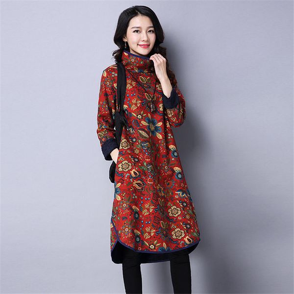 2021 new new red release cotton dress woman's high autumn turtleneck add velvet flower dresses wxf625 wfso, Black;gray
2021 new new red release cotton dress woman's high autumn turtleneck add velvet flower dresses wxf625 wfso, Black;gray