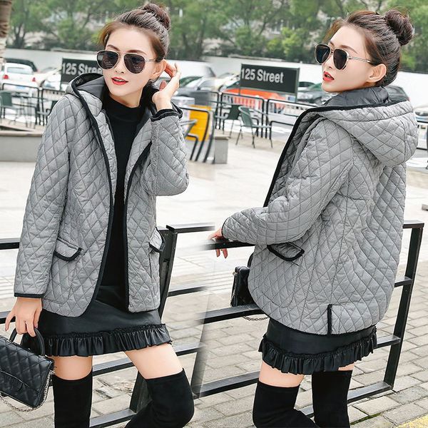women jackets spring autumn hooded jacket pockets short jacket loose basic jacket for women coats and jackets women overcoats 201028, Black;brown
women jackets spring autumn hooded jacket pockets short jacket loose basic jacket for women coats and jackets women overcoats 201028, Black;brown