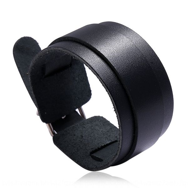 popular jewelry punk wide leather simple multi-layer accessories bracelet men's accessories leather bracelet xudhi, Golden;silver
popular jewelry punk wide leather simple multi-layer accessories bracelet men's accessories leather bracelet xudhi, Golden;silver