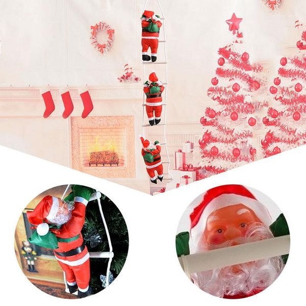 christmas decorations year santa claus doll pendant ladder festive party decor tree ornaments drop 1
christmas decorations year santa claus doll pendant ladder festive party decor tree ornaments drop 1