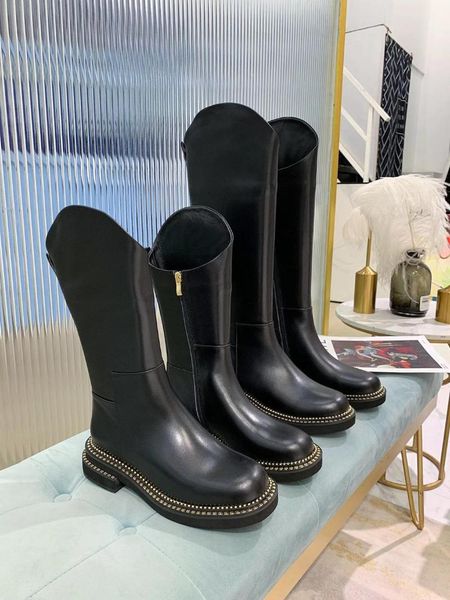 boots black genune leather runway design metal studded ankle punk long tube shoes women zapatos mujer plus size 35-41
boots black genune leather runway design metal studded ankle punk long tube shoes women zapatos mujer plus size 35-41