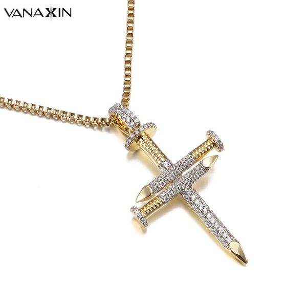 nail cross jesus necklace christ pendants bling bling cz fashion jewelry for women hip hop charms men 201014, Silver
nail cross jesus necklace christ pendants bling bling cz fashion jewelry for women hip hop charms men 201014, Silver