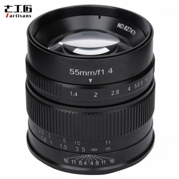 7artisans 55mm f1.4 large aperture portrait manual focus micro camera lens for sony / canon / fuji aps-c fixed lens1
7artisans 55mm f1.4 large aperture portrait manual focus micro camera lens for sony / canon / fuji aps-c fixed lens1